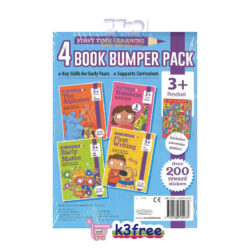 First Time Learning 4 Book Bumper Pack 3+ Preschool