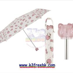 Sanrio Hello Kitty 縮骨遮(大頭) Sanrio Hello Kitty folding umbrella