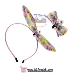 Atelier Monchhichi 司華洛世奇水晶 頭箍 (粉色) Atelier Monchhichi Swarovski Hairband (Pink)