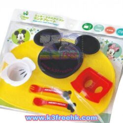 日本製 Disney Mickey Mouse 餐具套裝 Japan Disney Mickey Mouse kid's plastic cutlery set