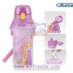 日本製 Skater 直飲水樽 480ml – 樂佩公主長髮公主 Skater Direct Drinking Plastic One Touch Bottle 480ml – Rapunzel