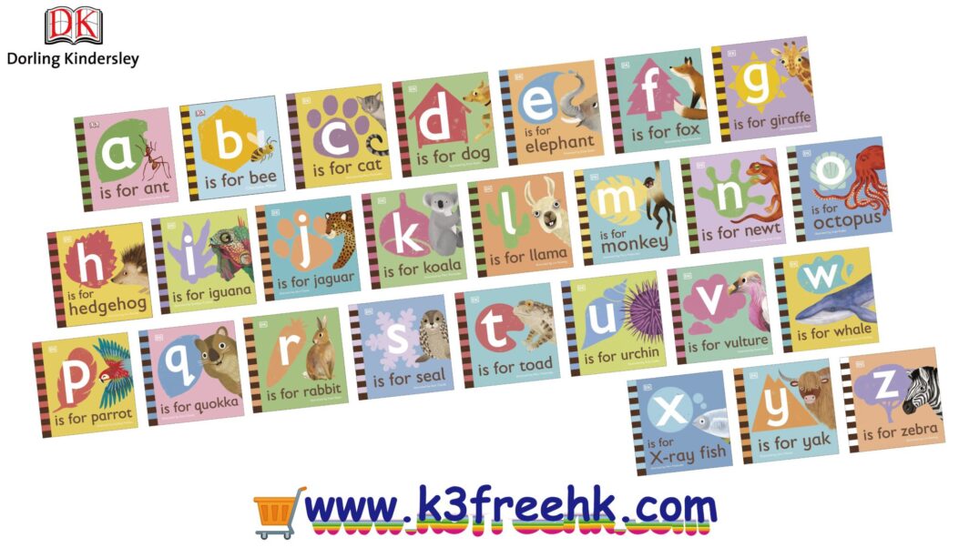 DK Children A - Z 26 IN 1 Books Set ( 26 BOOKS )