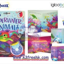 igloobooks Hide-and-Seek Underwater Animals with torch
