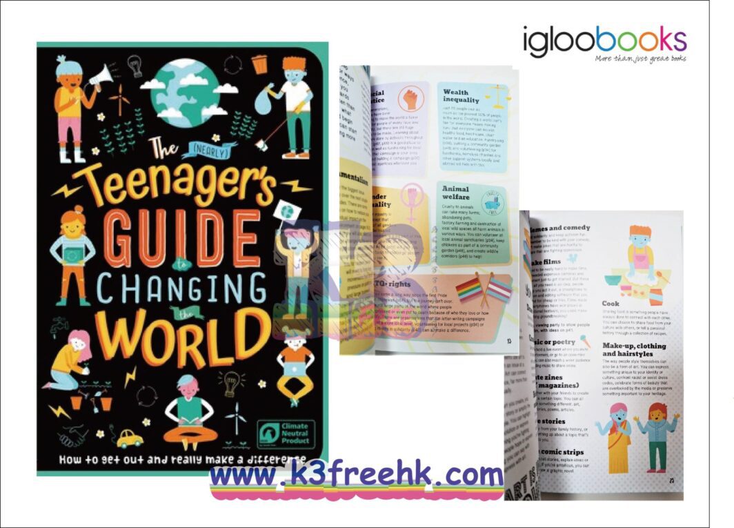 igloobook THE (NEARLY) TEENAGER'S GUIDE TO CHANGING THE WORLD