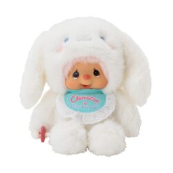 Monchhichi X Sanrio Cinnamoroll Plush 18cm Monchhichi X Sanrio 肉桂狗 公仔 18cm