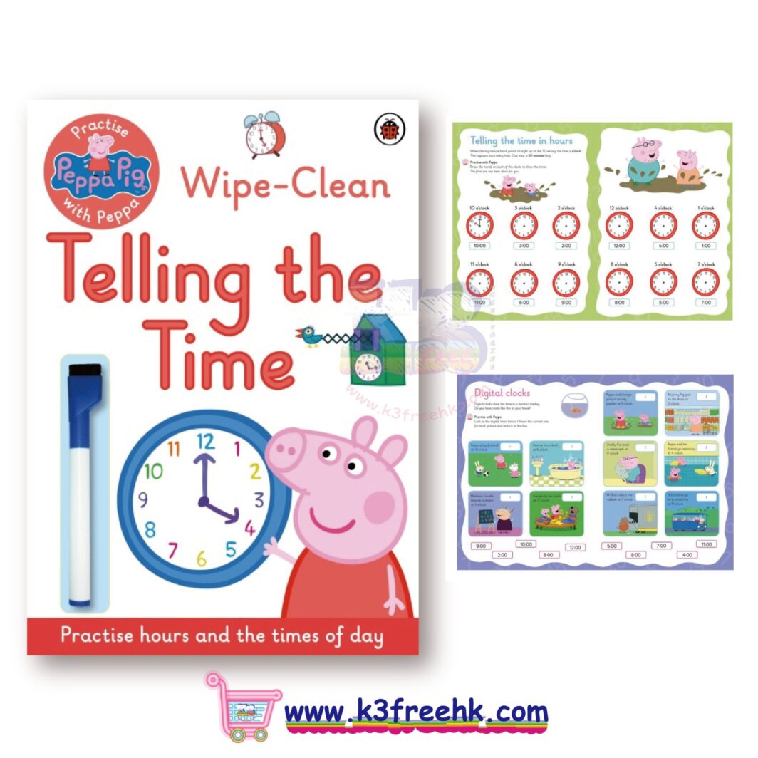 Peppa Pig : Practise With Peppa: Wipe-Clean Telling the Time