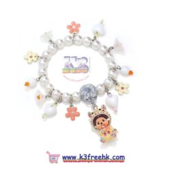 Atelier Monchhichi 限量版 司華洛世奇珍珠心心手鏈 Atelier Monchhichi Limited Edition Swarovski Crystal Pearl bracelet