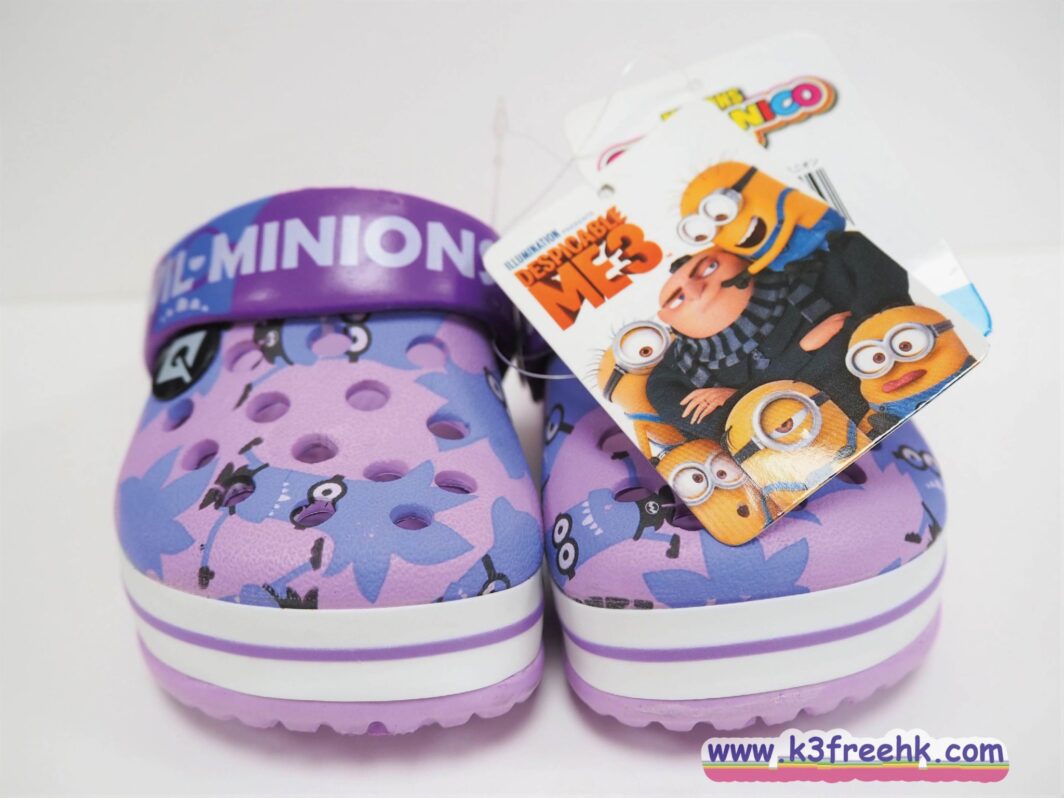 JAPAN CHARA NICO MINIONS KIDS SANDALS 日本 迷你兵團兒童涼鞋 - SIZE : S