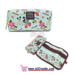 Bellows 迪士尼米奇米妮筆袋 化粧袋 Bellows Disney Mickey Mouse Minnie Mouse Pencil Pouch