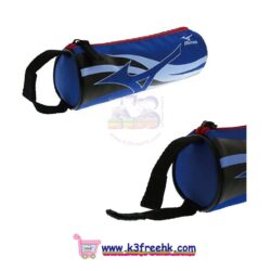 Sun-Star Mizuno Cylindrical Pencil Pouch with handle-Blue