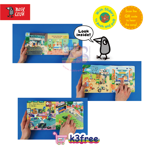 Nosy Crow Bizzy Bear Book Set with Sliders To Push and Pull ( 8 BOOKS ) 3 Nosy Crow Bizzy Bear Book Set with Sliders To Push and Pull ( 8 BOOKS )