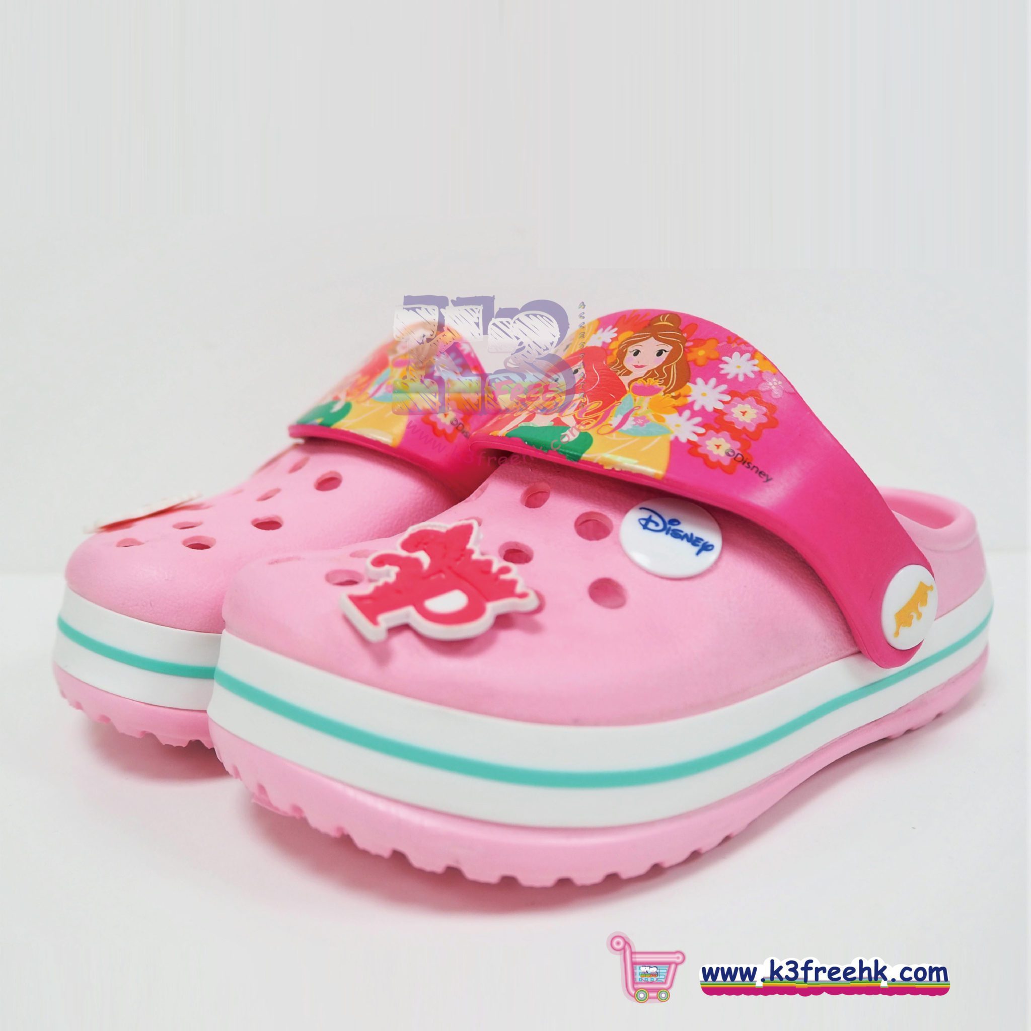 CHARA NICO 日本 迪士尼公主兒童涼鞋 - SIZE : S 1 JAPAN CHARA NICO DISNEY PRINCESS KIDS SANDALS 日本 迪士尼公主兒童涼鞋 - SIZE : S