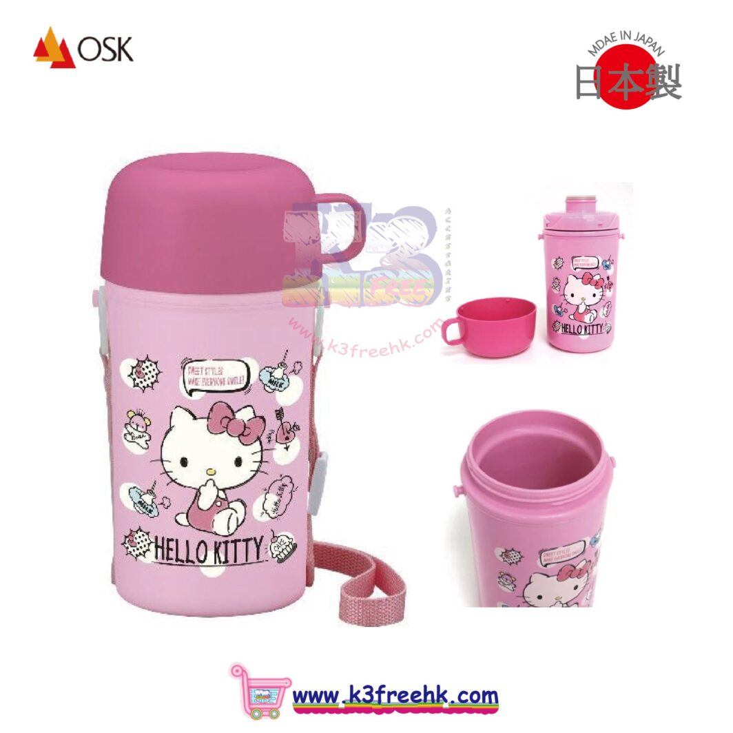 OSK 直飲水壺 水樽 450ml - Hello Kitty OSK Direct Drink 450ml - Hello Kitty