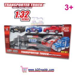 瘋狂速度運輸車玩具組合 - 動力卡車 1:32 Transporter truck crazy speed contest - Power Truck 1:32