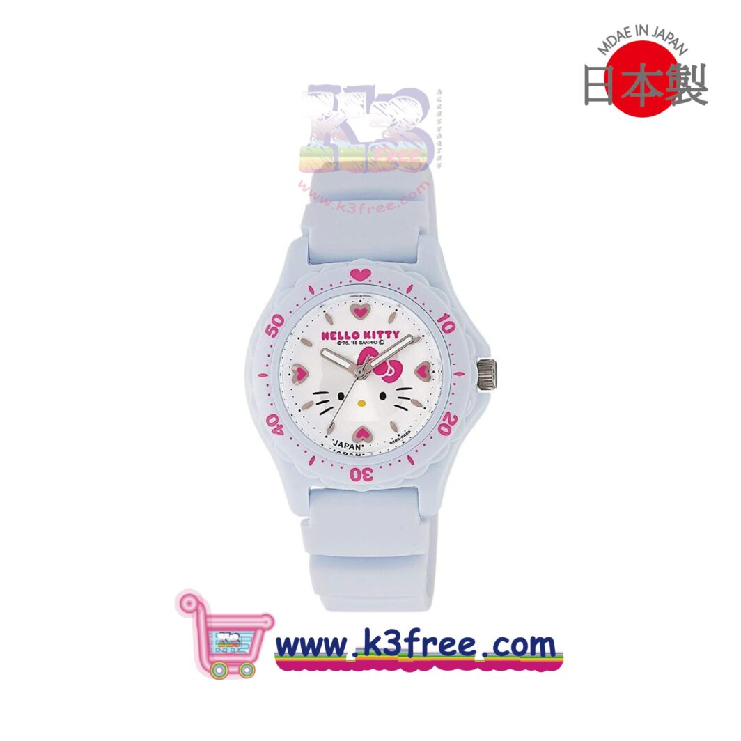 日本製 CITIZEN Q&Q Sanrio Hello Kitty 手錶 - 白色 Japan CITIZEN Q&Q Sanrio Hello Kitty Watch - White