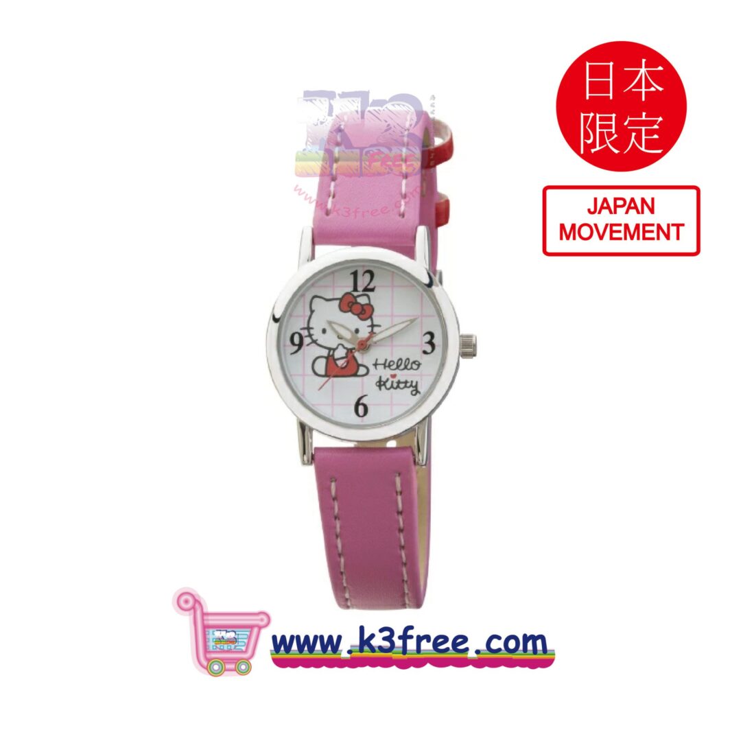 日本限定 Sanrio Hello Kitty 手錶 - 粉紅 Japan Limited Sanrio Hello Kitty Watch - Pink