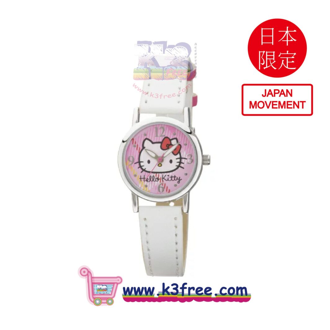 日本限定 Sanrio Hello Kitty 手錶 - 白色 Japan Limited Sanrio Hello Kitty Watch - White