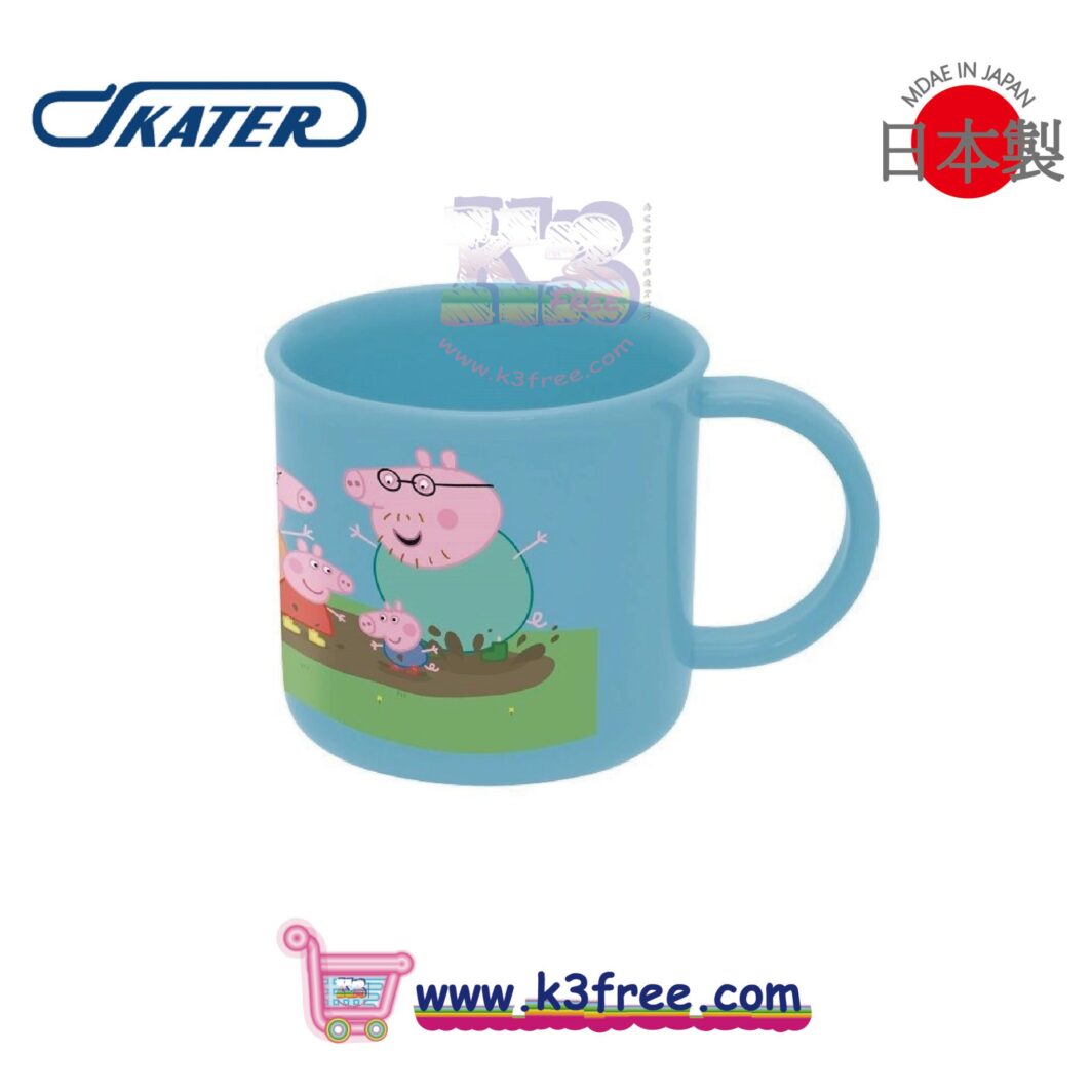 日本製 Skater 抗菌洗碗機兼容膠水杯 - Peppa Pig Skater plastic cup - Peppa Pig