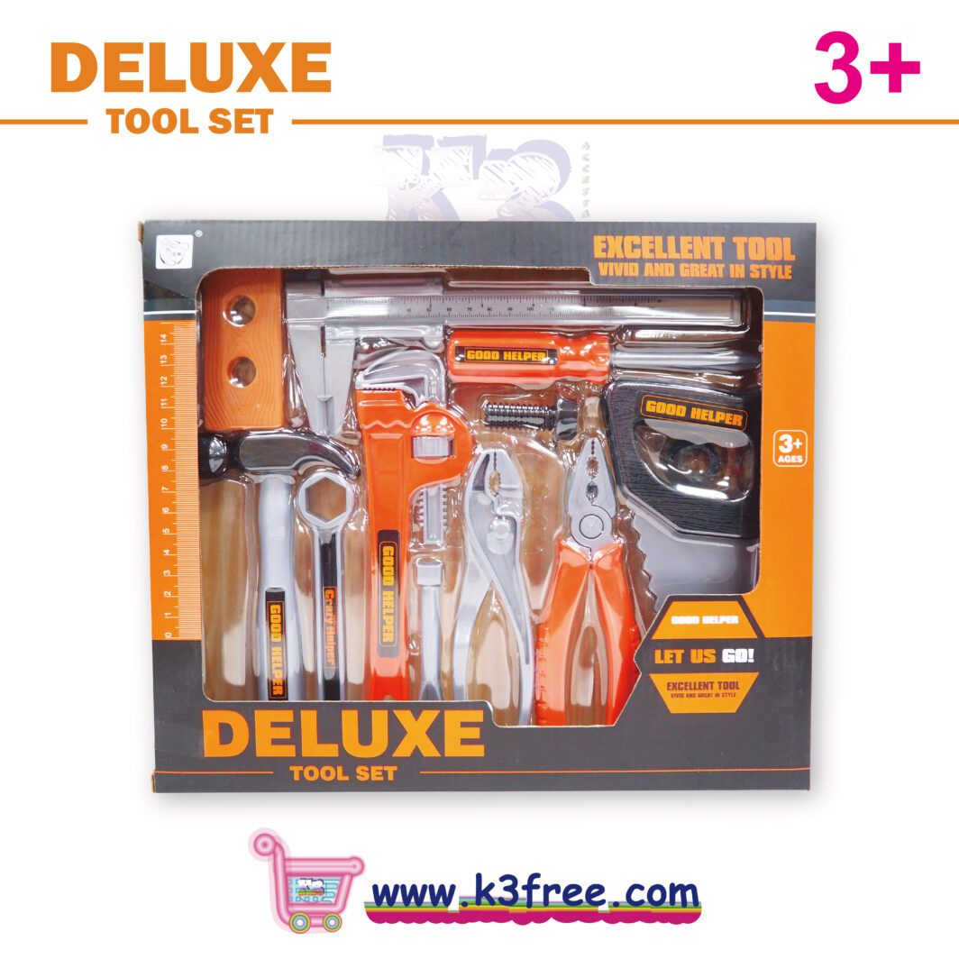 小幫手豪華工具玩具套裝12件 Good Helper Deluxe tool set 12pcs