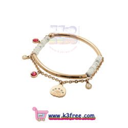 Atelier Monchhichi 司華洛世奇水晶 微笑手鏈手環 -玫瑰金色 Atelier Monchhichi Swarovski Crystal The Smile bracelet - Rose gold color