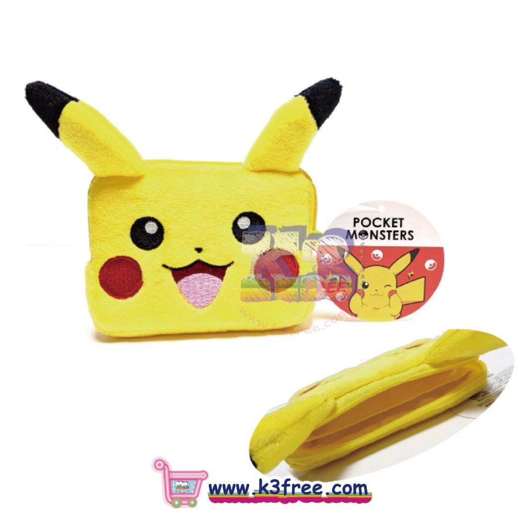 Pocket Monster Pikachu比卡超零錢包卡套小物袋 Pocket monster Pokemon coins bag