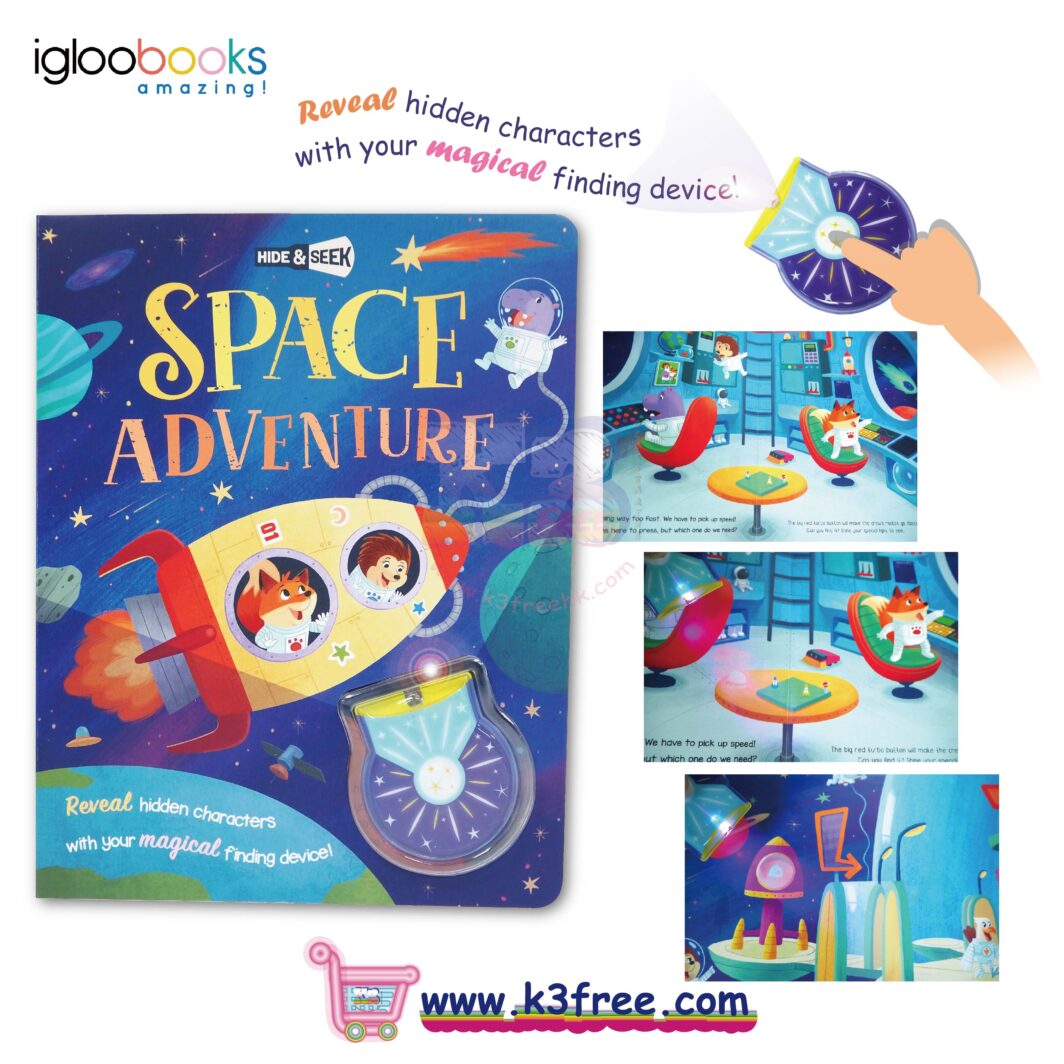 igloobooks Space Adventure with your magical finding device