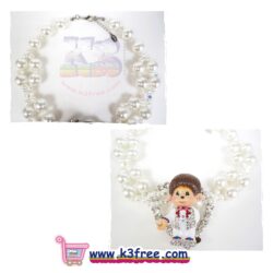 The bestsellers 8 Atelier Monchhichi Swarovski full dress style necklace - Boy