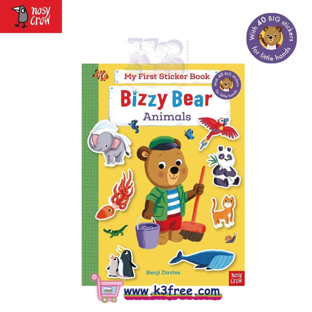 Bizzy Bear: My First Sticker Book Animals