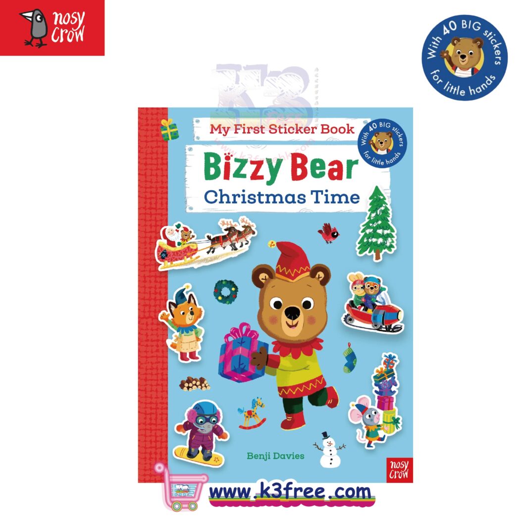 Bizzy Bear: My First Sticker Book: Christmas Time