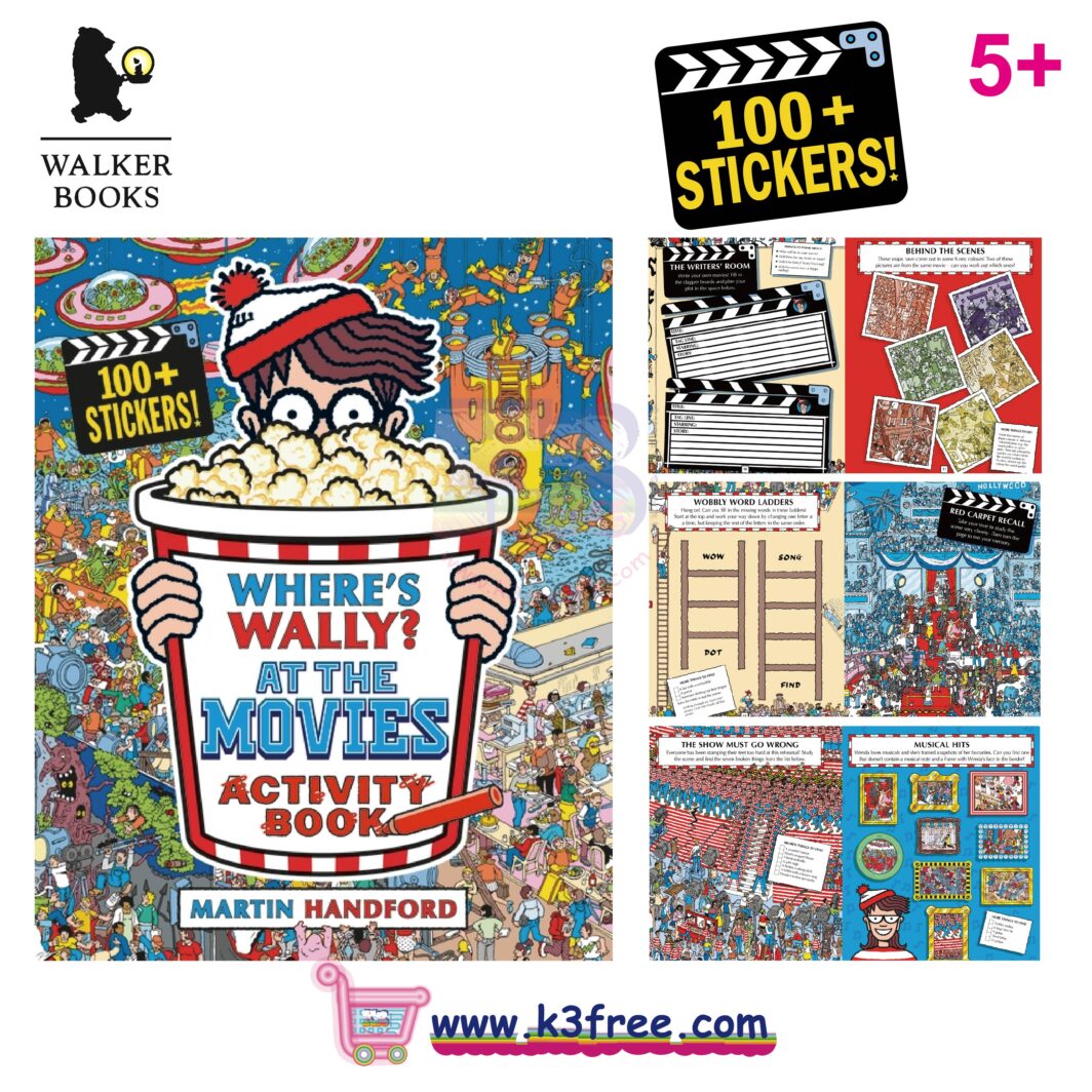 Where's Wally? At the Movies Activity Book