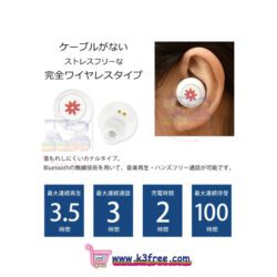 The bestsellers 3 Heidi x Monchhichi Wireless Earphones RED