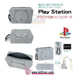 The bestsellers 12 日本限定 PlayStation 矽膠小袋子 附掛扣
Japan limited PlayStation silicone pouch with a carabiner