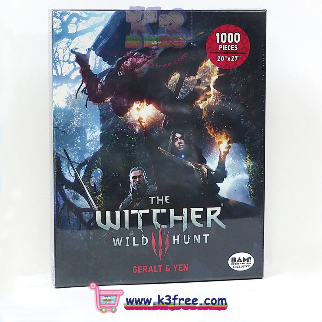 獵魔士 巫師 狂獵 1000砌圖 豪華版 The Witcher Wild Hunt 1000 Pieces Deluxe Puzzle