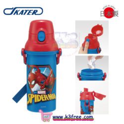 日本製 Skater 直飲水樽 480ml - 漫威蜘蛛俠 Skater Direct Drink 480ML - Marvel Spiderman