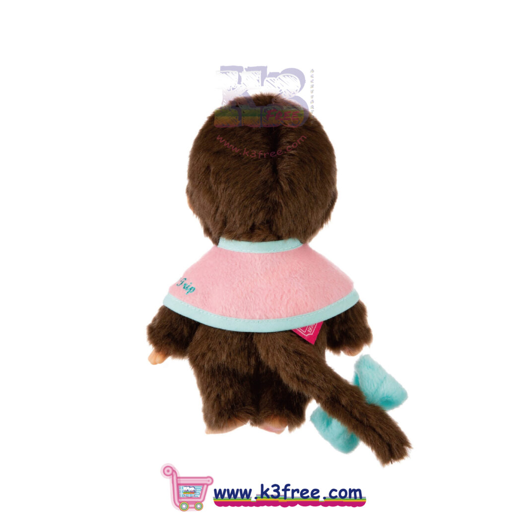 Monchhichi 45週年快樂旅行公仔 男孩 M號 26cm Monchhichi 45th Anniversary HappyTrip Plush Boy M Size 26cm