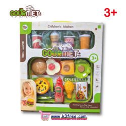GOURMET 食物玩具套裝 - 漢堡包 & 撻 GOURMET Cooking Playset - Burger & Tart