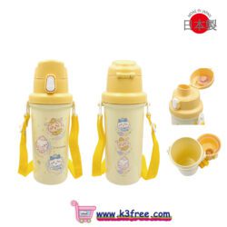 日本製 Chiikawa 直飲水樽 600ml - 黃色 Japan Chiikawa Direct Drinking Plastic One Touch Bottle 600ml - Yellow