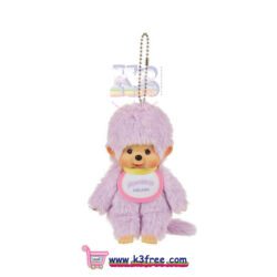 Monchhichi COLORS Plush keychain 15cm-Purple
