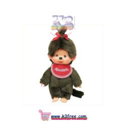 Monchhichi S號 女孩公仔 Monchhichi Premium Standard Plush S Size Girl