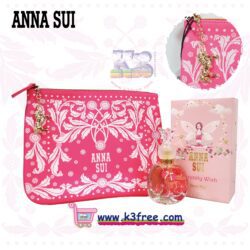 熱賣精選 7 Anna Sui 粉悅精靈淡香水 EDT 50ml - 附 Anna Sui 幻想曲永恆 手拿包 小物袋 Anna Sui Serenity Wish EDT Vaporisateur Natural Spray 50ML - w Anna Sui Fantasia Forever Cosmetic Pouch Clutch Bag