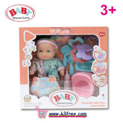 照顧嬰兒連嬰兒公仔套裝 Babay Sweet Love Too Many Baby Doll Accessories Playset