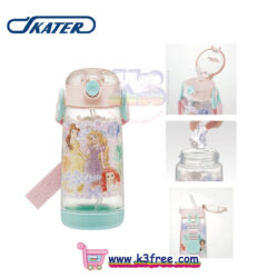 Skater 矽膠吸管水樽 480ml - 公主 Skater Direct Drink with straw 480ml - Princess