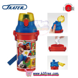 日本製 Skater 直飲水樽 480ml - 超級馬里奧 Skater Direct Drink 480ML - Super Mario