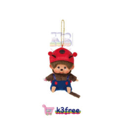Monchhichi 瓢蟲 大頭 大臉 SS號 男孩公仔掛飾 11cm Monchhichi Ladybug Big Face SS Size Keychain 11cm 
