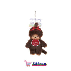 Monchhichi 女孩公仔掛飾 16cm Monchhichi Girl Keychain 16cm