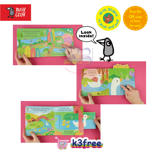 Nosy Crow Sing Along With Me ! Book Set ( 7 Books ) - Scan the QR code to hear ther song ! 3 Nosy Crow Sing Along With Me ! Book Set ( 7 Books ) - Scan the QR code to hear ther song !