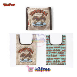Monchhichi 可摺疊 環保袋 購物袋  - 啡色 Monchhichi Foldable Eco bag Tobe bag - Brown color