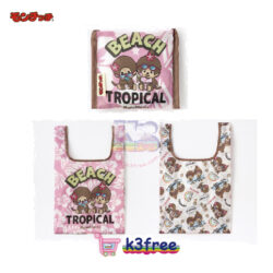 Monchhichi 可摺疊 環保袋 購物袋  - 粉紅 Monchhichi Foldable Eco bag Tobe bag - Pink color