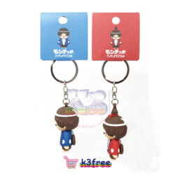 Monchhichi 吉祥物節慶男孩/女孩公仔匙扣 Monchhichi Figure Mascot Festival Boy / Girl Plush Keychain